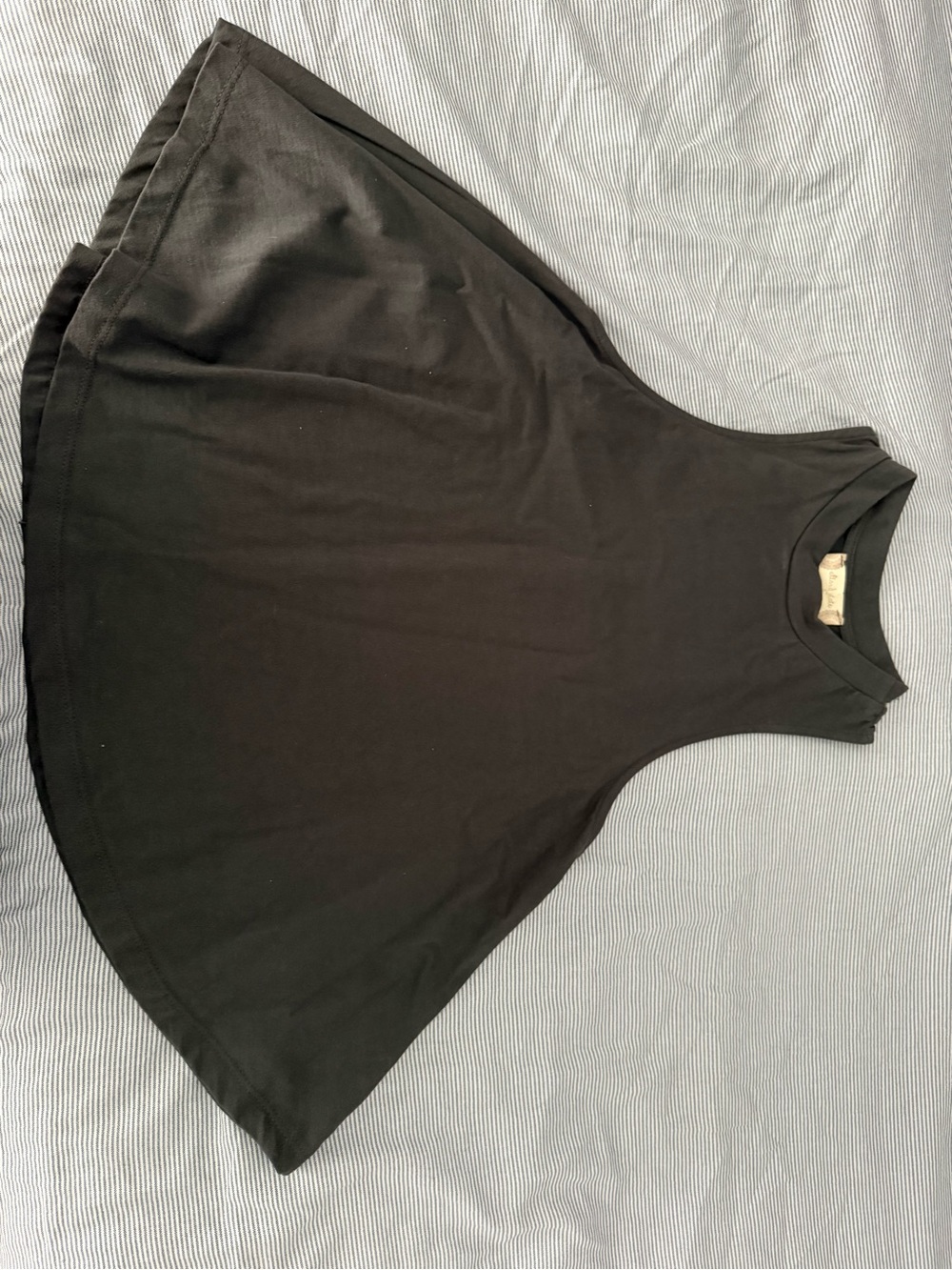 Altar'd State Black Sleeveless Flared Top